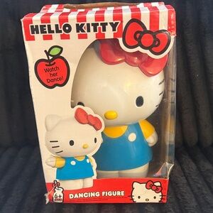 Hello Kitty Dancing Figure - Blue Dress and Red Bow